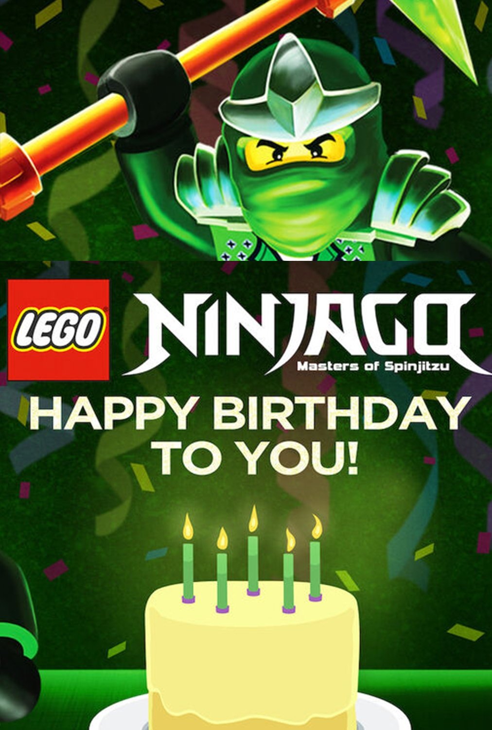 Poster de LEGO Ninjago: Happy Birthday to You!