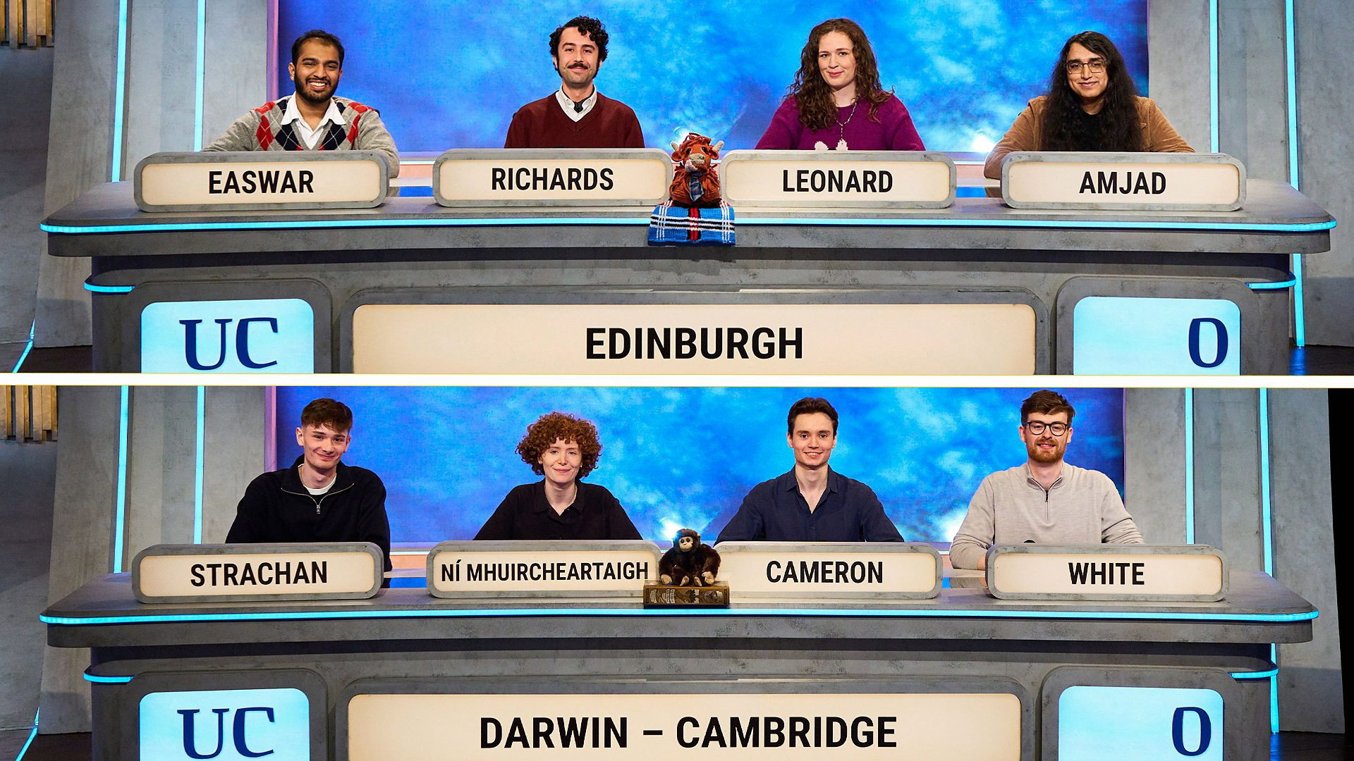Semi-Final 1: Edinburgh v Darwin College, Cambridge