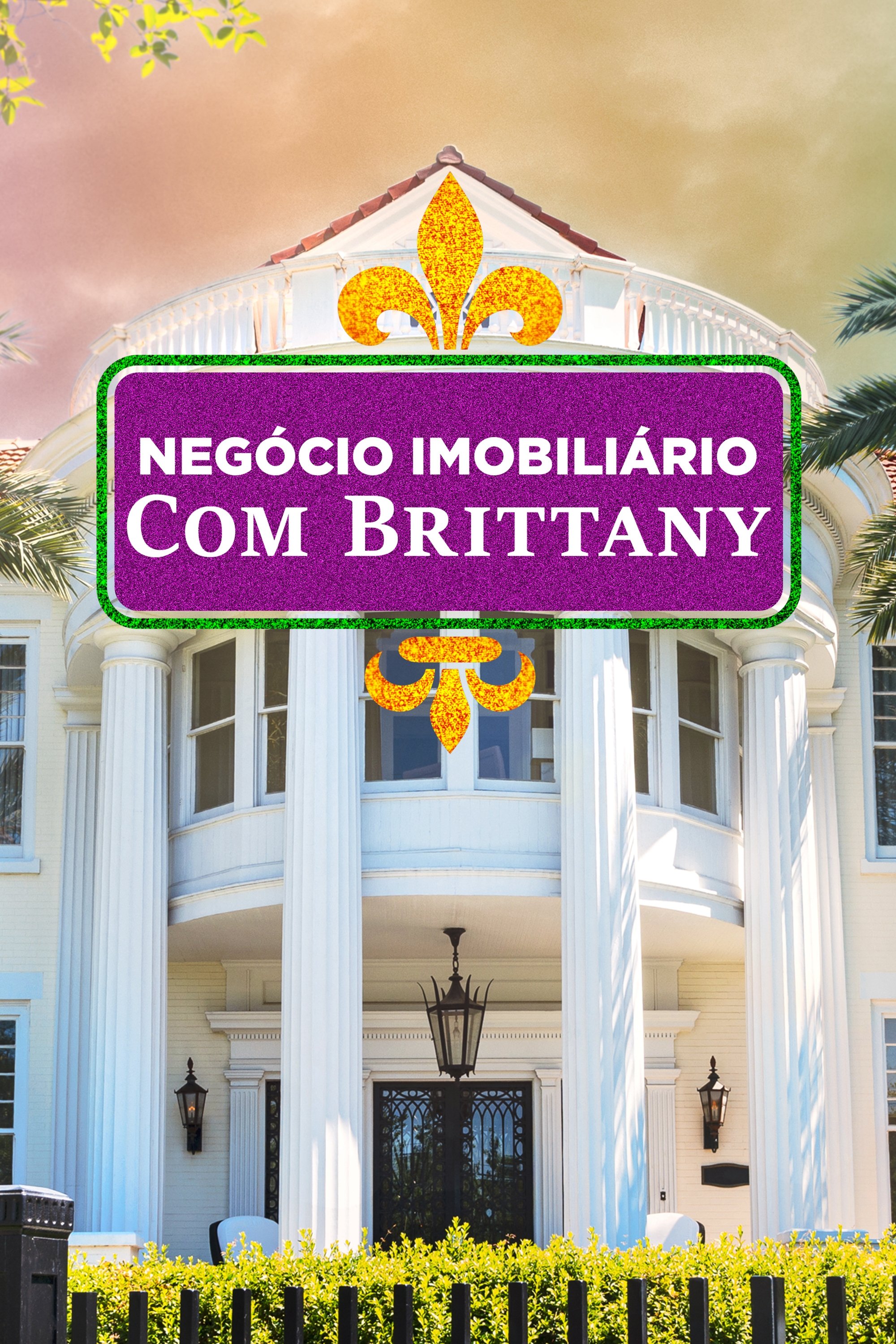 Poster de Negócio Imobiliário com Brittany