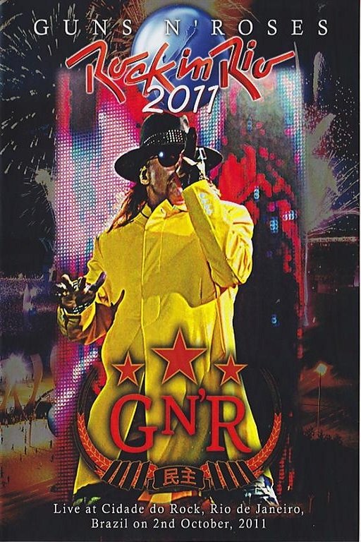 Affiche du film Guns N' Roses: Live Rock In Rio 2011