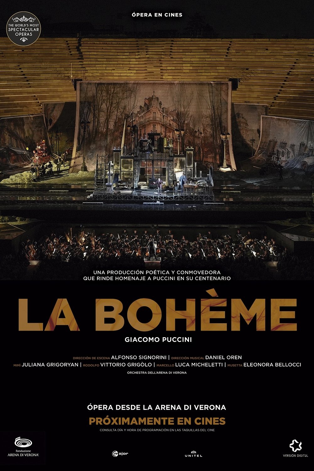 Poster de La Bohème - Arena di Verona
