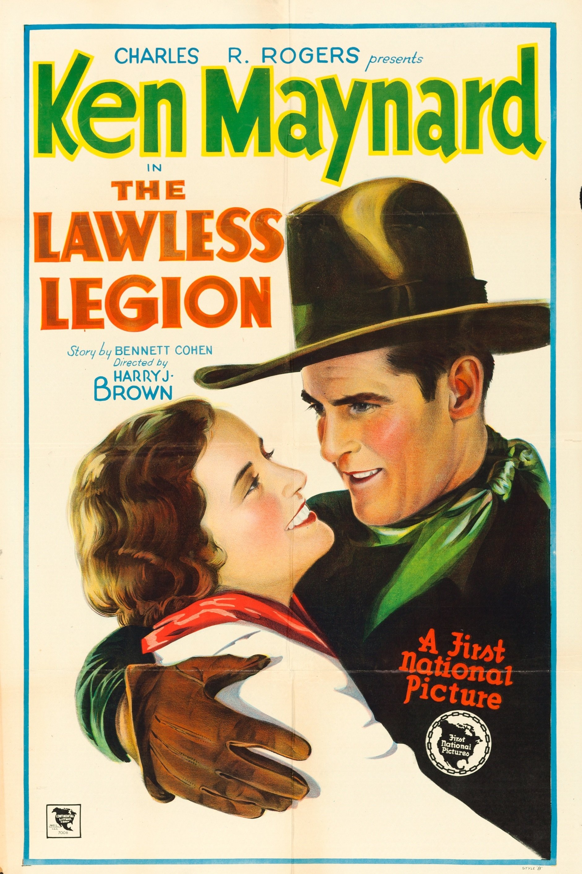 Poster de The Lawless Legion