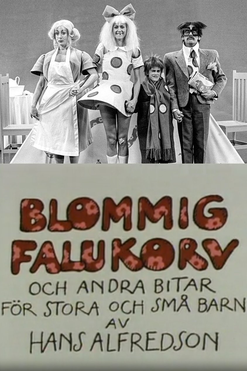 Blommig falukorv Poster