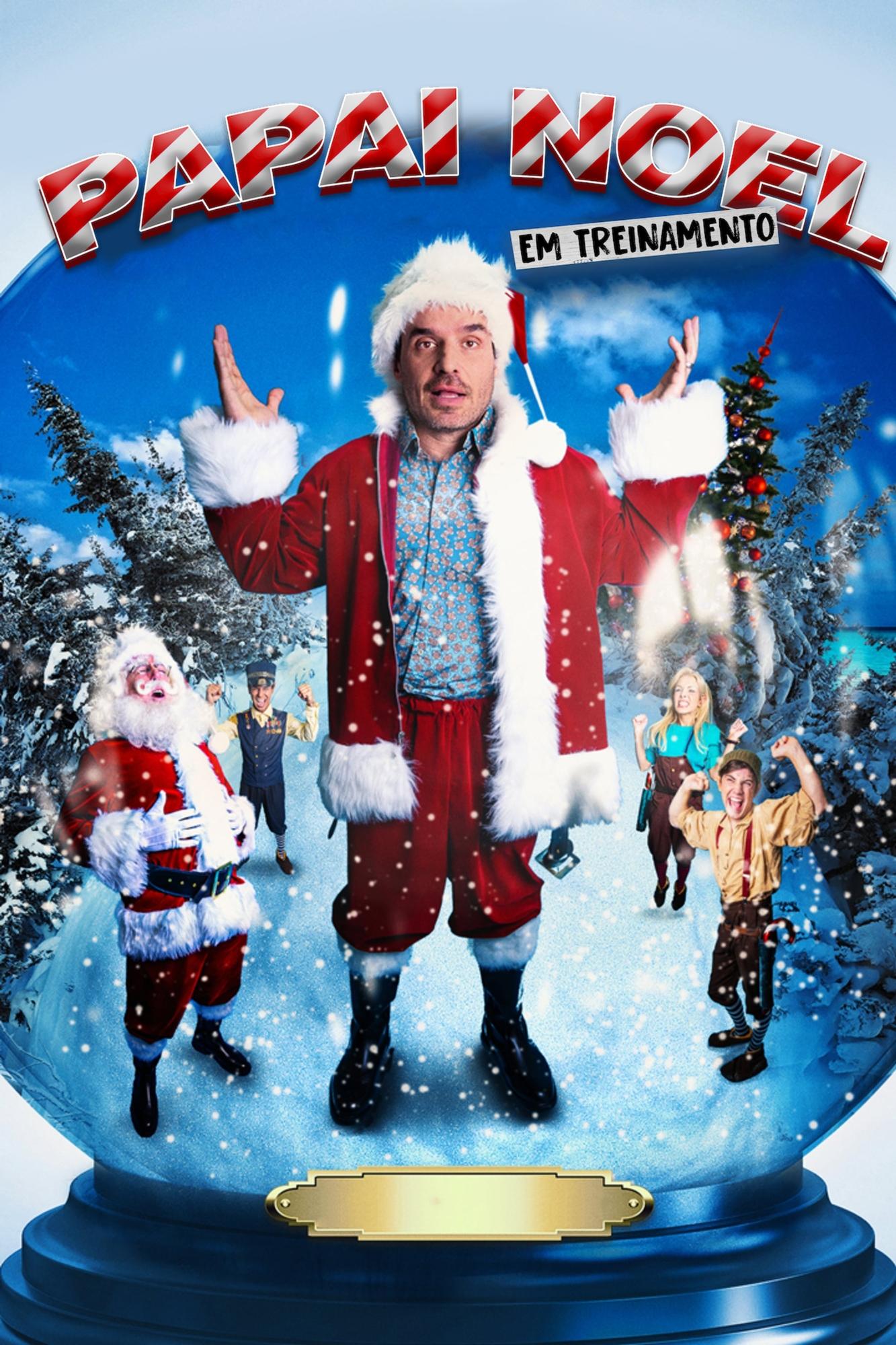 Poster de Papai Noel em Treinamento