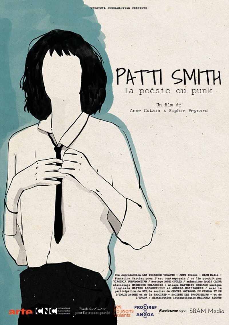 Affiche du film Patti Smith, la poésie du punk