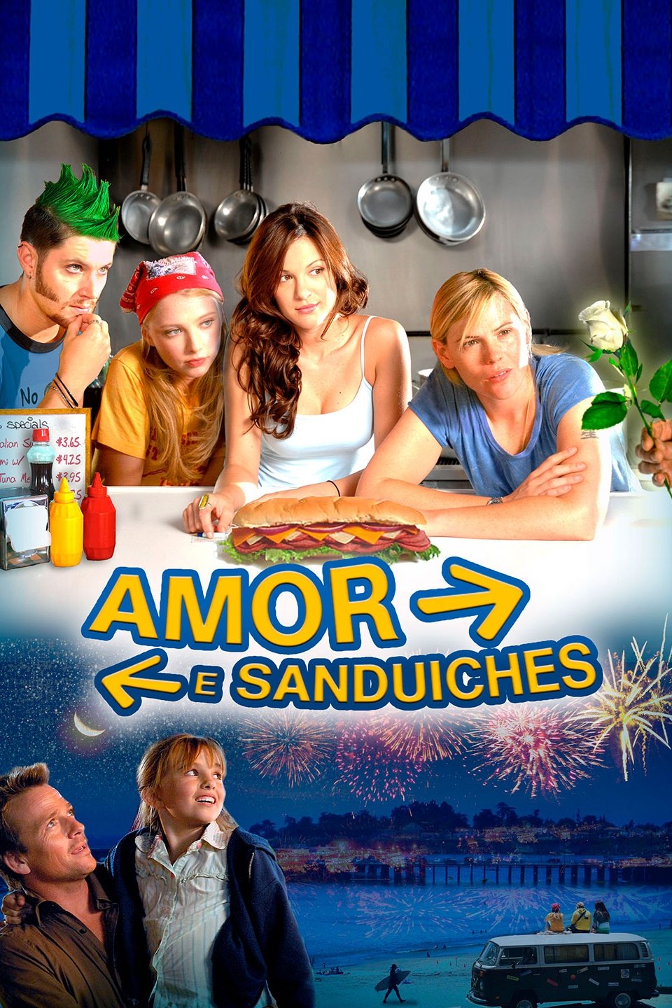 Poster de Amor e Sanduiches