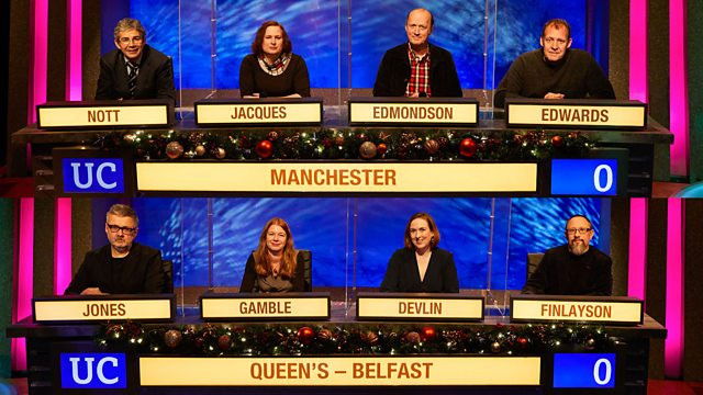 Christmas 2020 - Manchester v Queen's Belfast