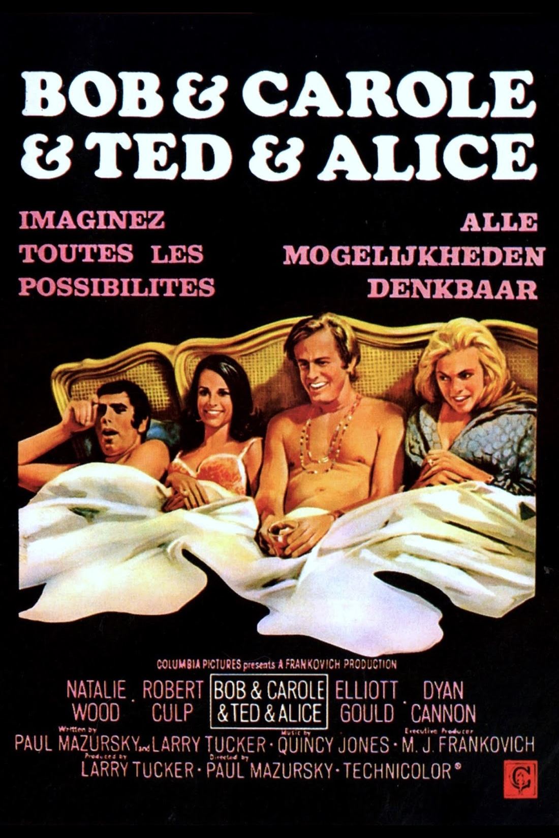 Affiche du film Bob et Carole et Ted et Alice