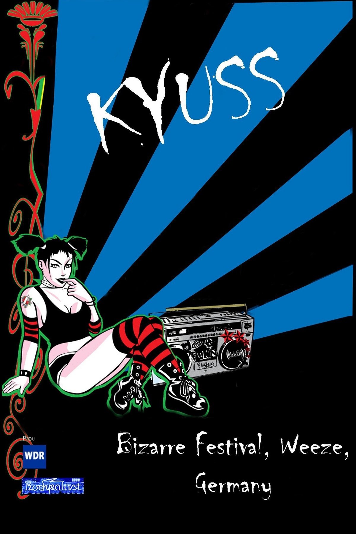 Poster de Kyuss - Bizarre Festival, Weeze, Germany