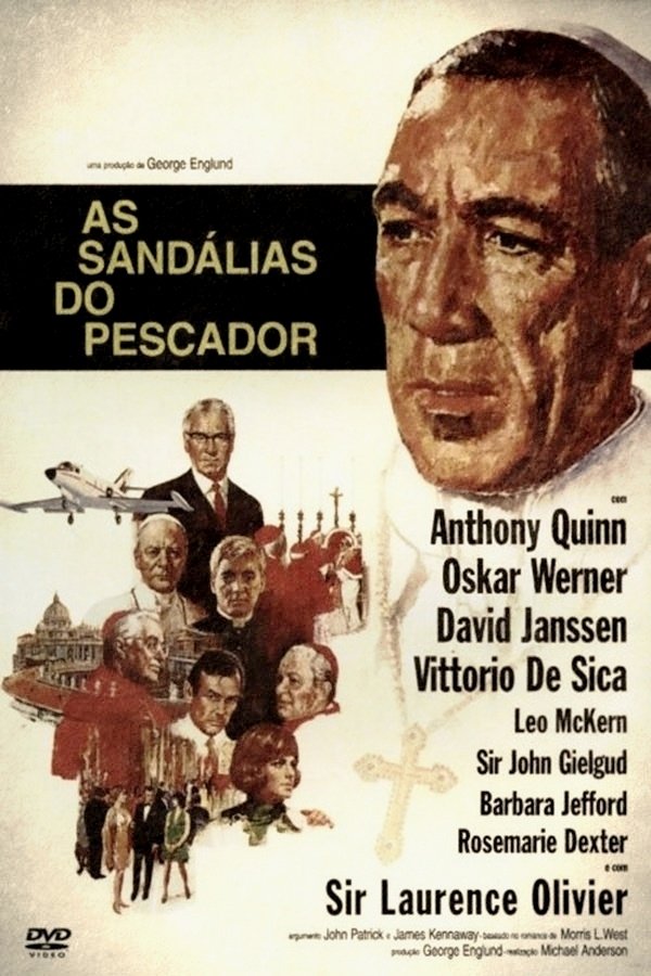 Poster de As Sandálias do Pescador