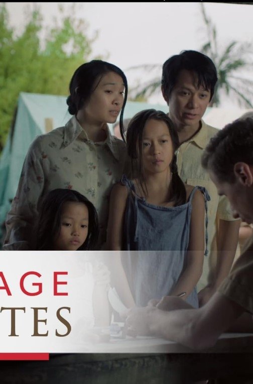 Poster de Heritage Minutes: "Boat People" Refugees