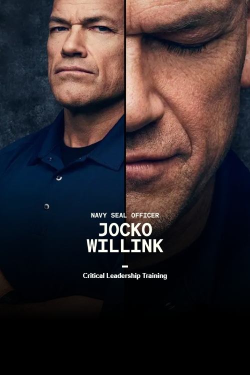 Poster de Critical Leadership Training with Navy SEAL Officer Jocko Willink