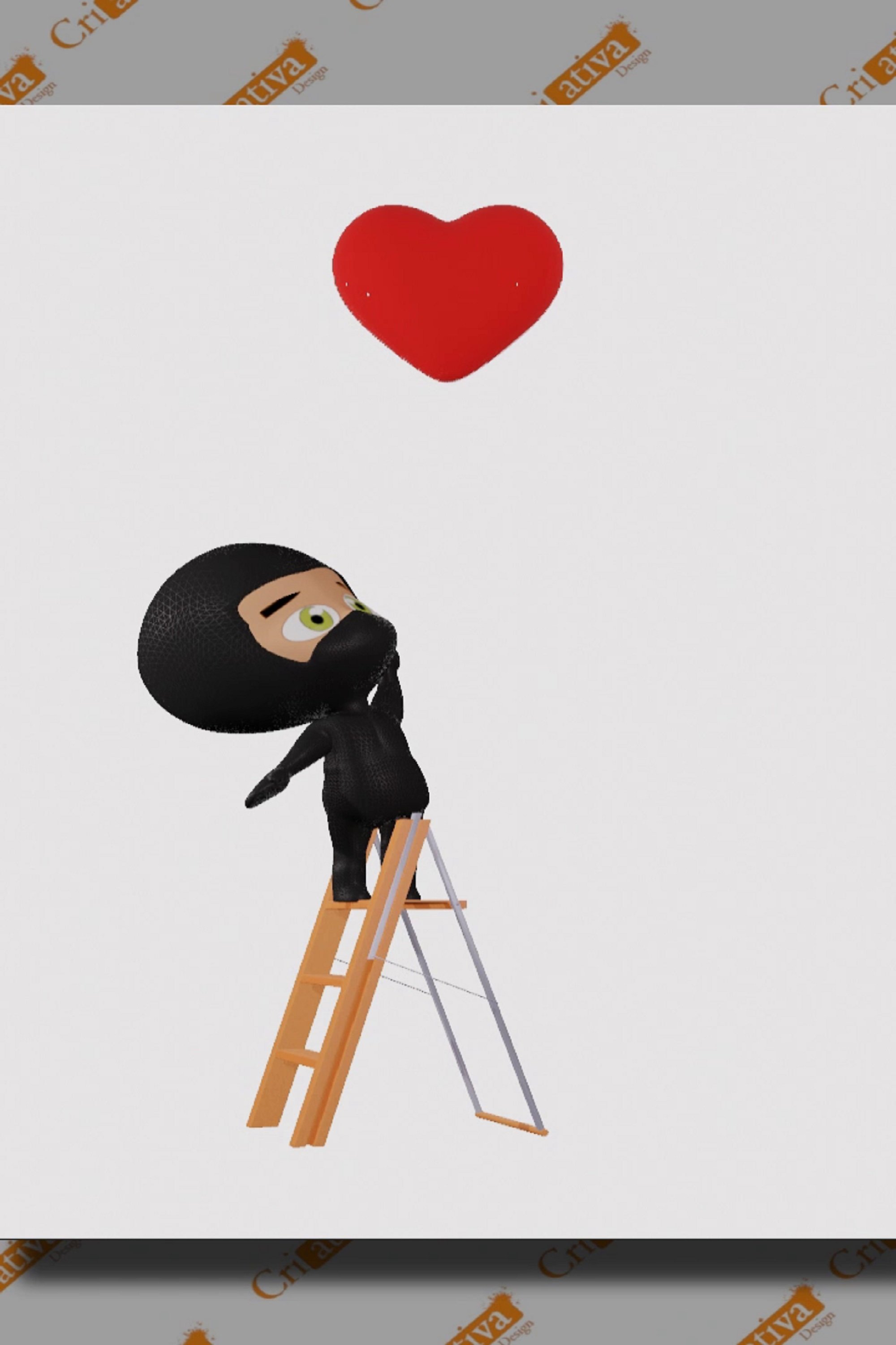 Poster de As Aventuras de Ninja Chibi