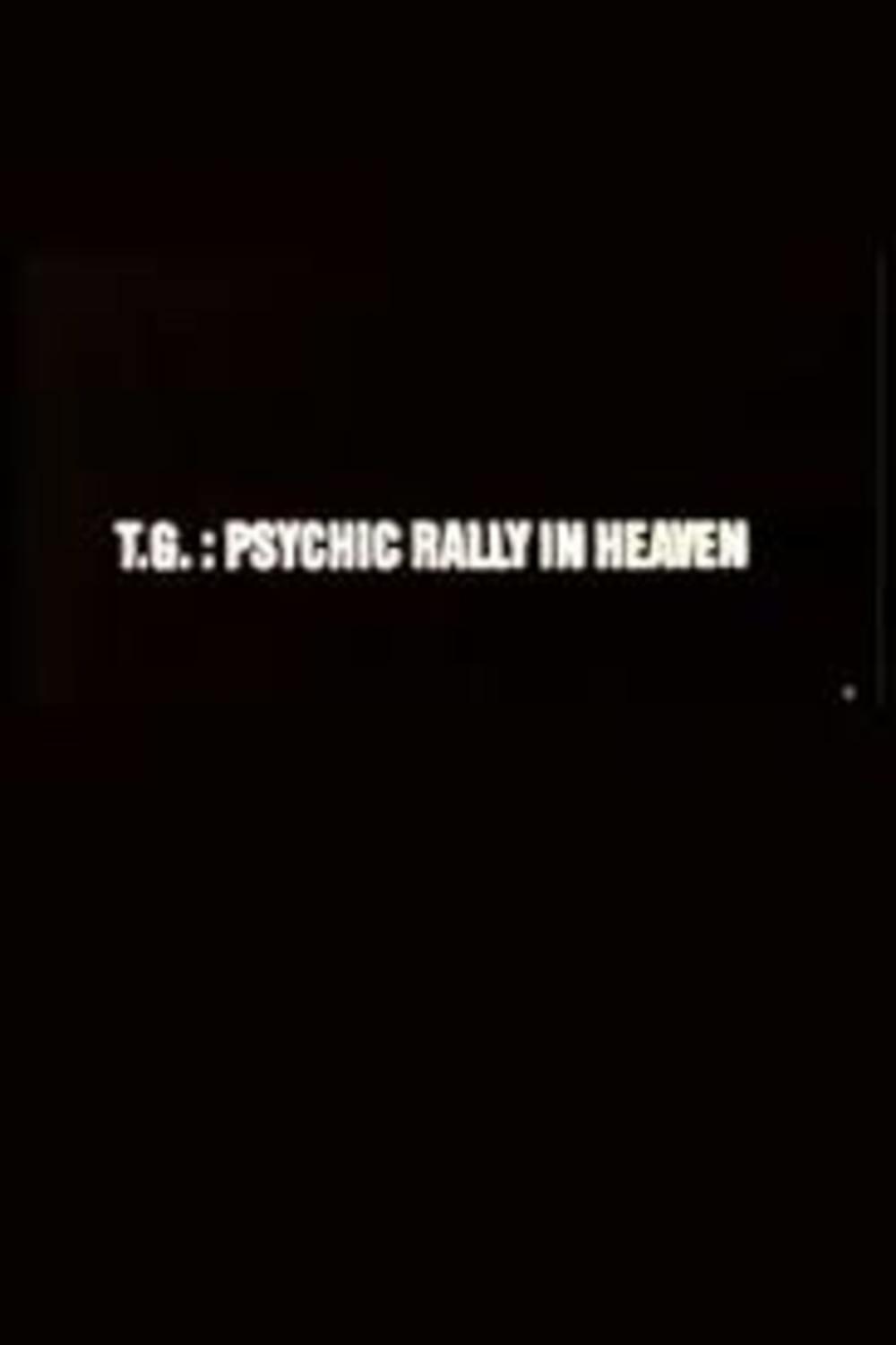 Affiche du film T.G.: Psychic Rally in Heaven