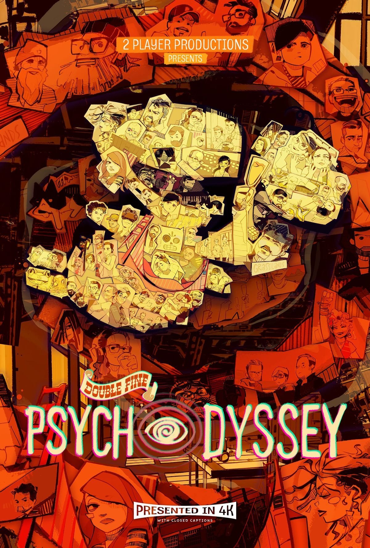 Poster de Double Fine PsychOdyssey