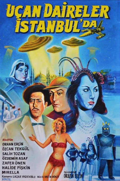 Poster de Uçan Daireler İstanbul'da