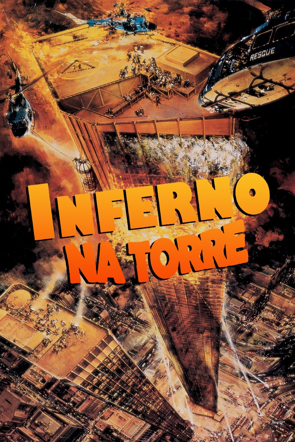 Poster de Inferno na torre