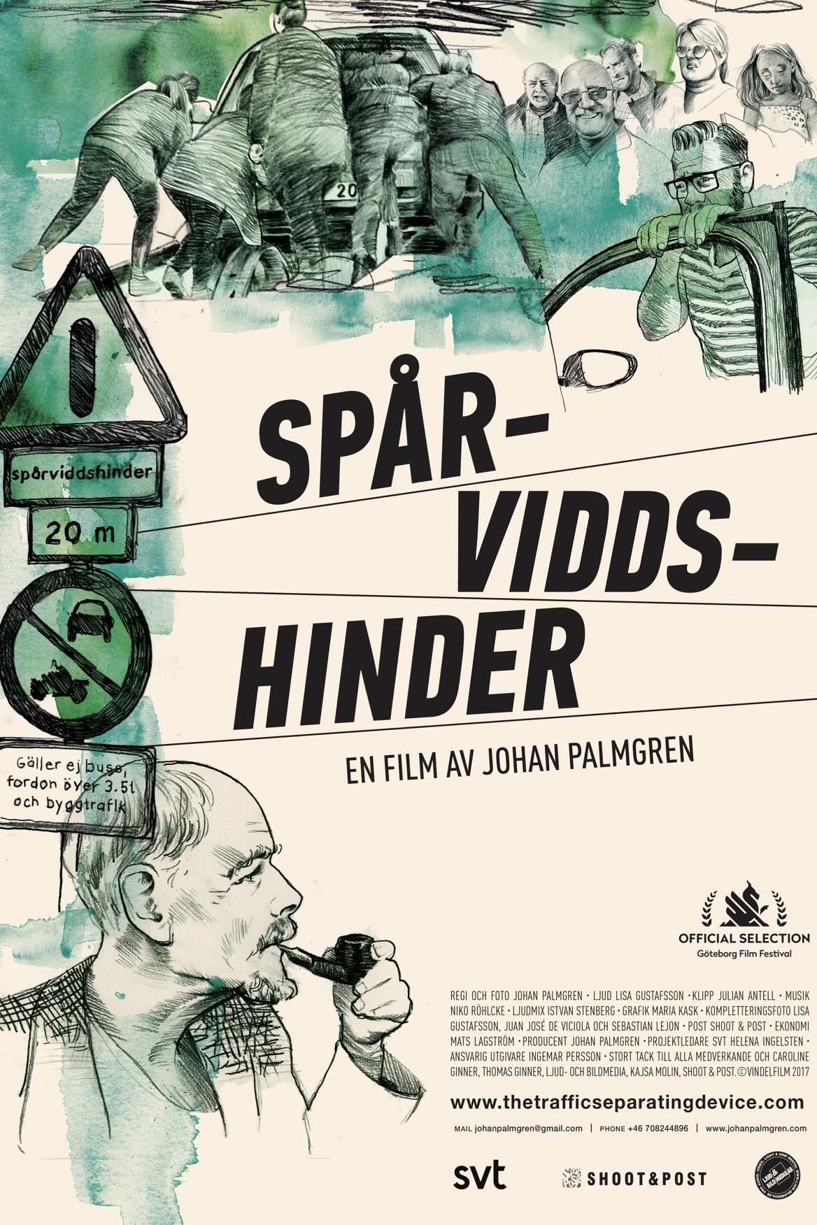 Poster de Spårviddshinder