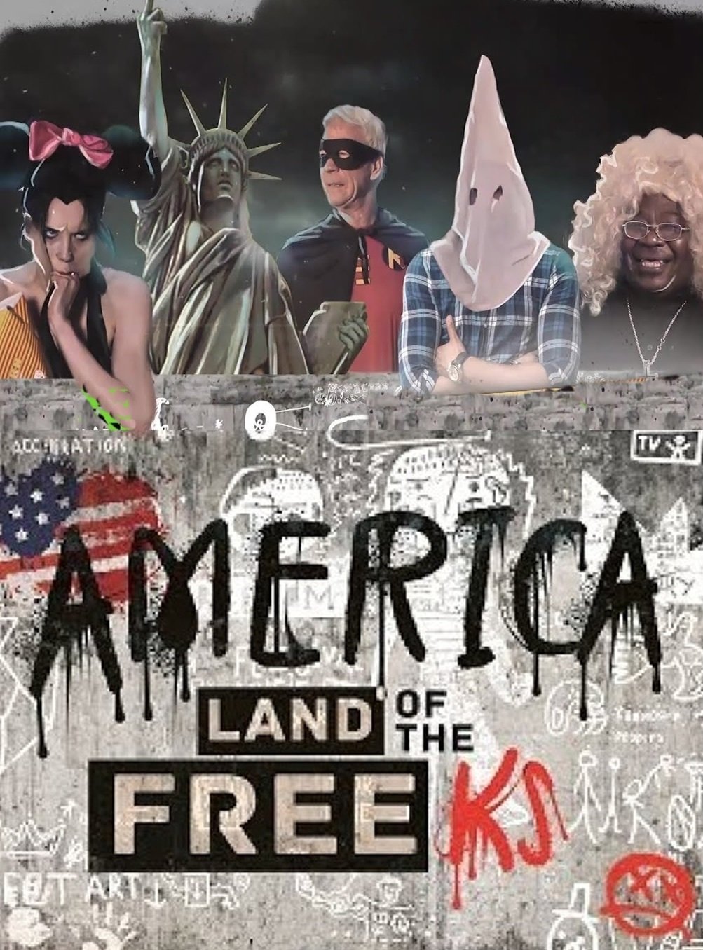 Poster de America: Land of the Freeks