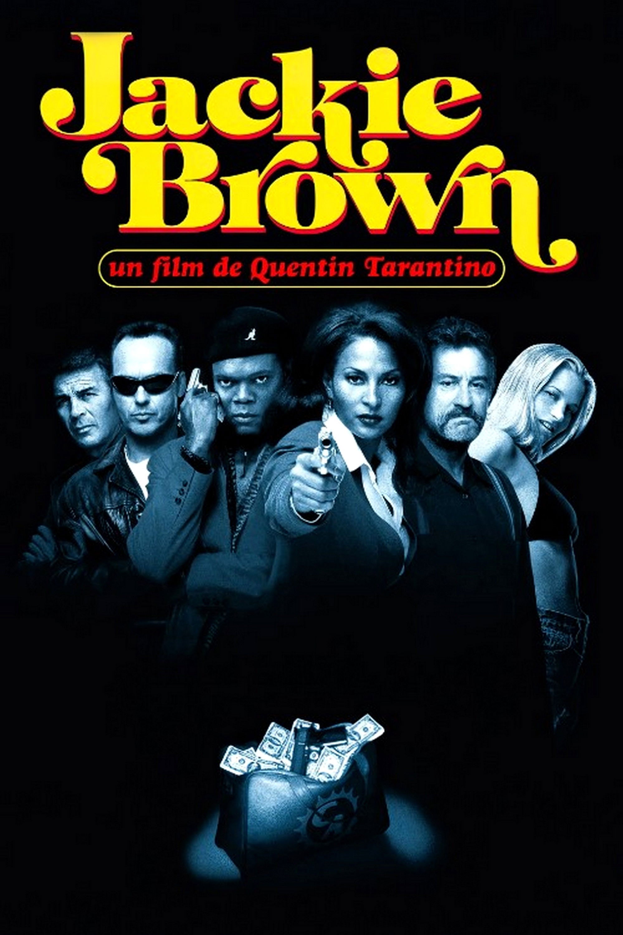 Hôtesse de l’air, Jackie Brown arrondit ses fins de mois en convoyant de l’argent liquide pour le compte de Ordell Robbie, trafiquant d’armes. Quand la police et le FBI lui signifient qu’ils comptent sur elle pour faire tomber Robbie, Jackie Brown échafaude un plan audacieux.