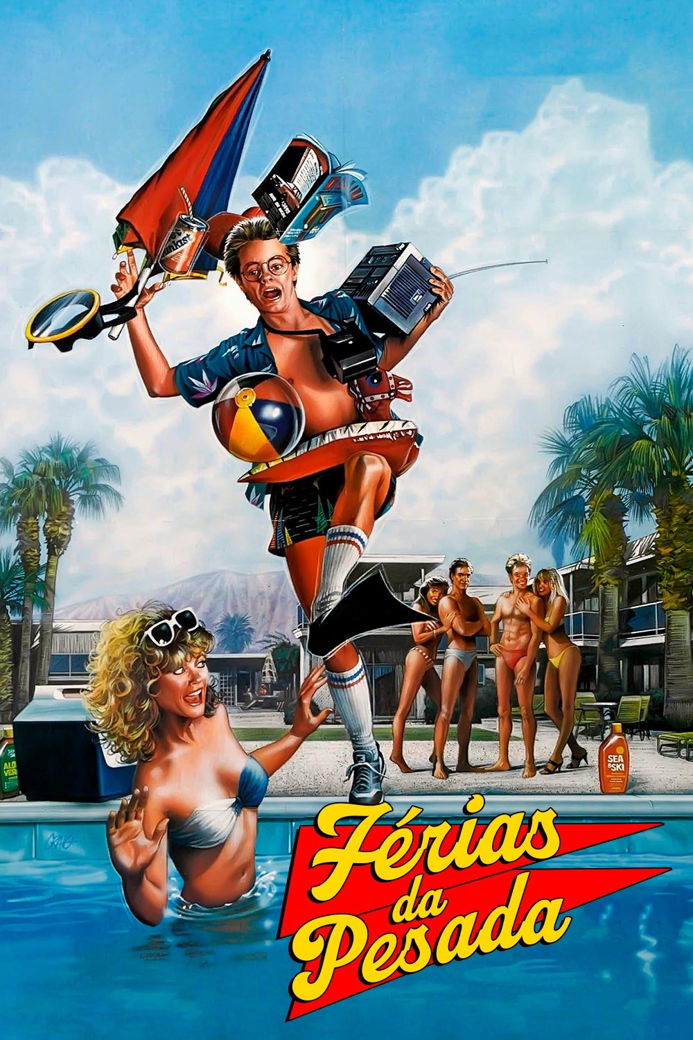 Poster de Férias da Pesada