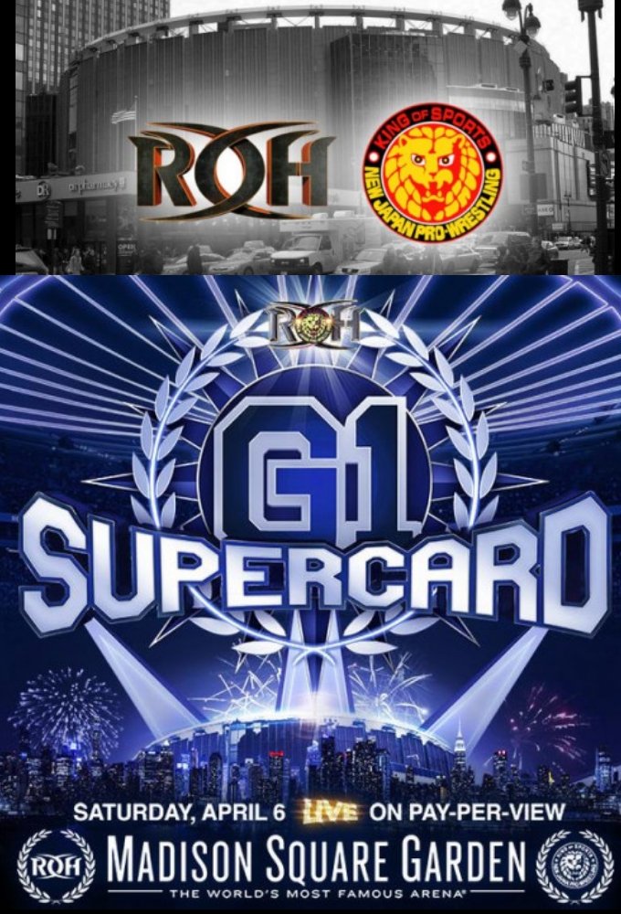 Affiche du film ROH & NJPW: G1 Supercard