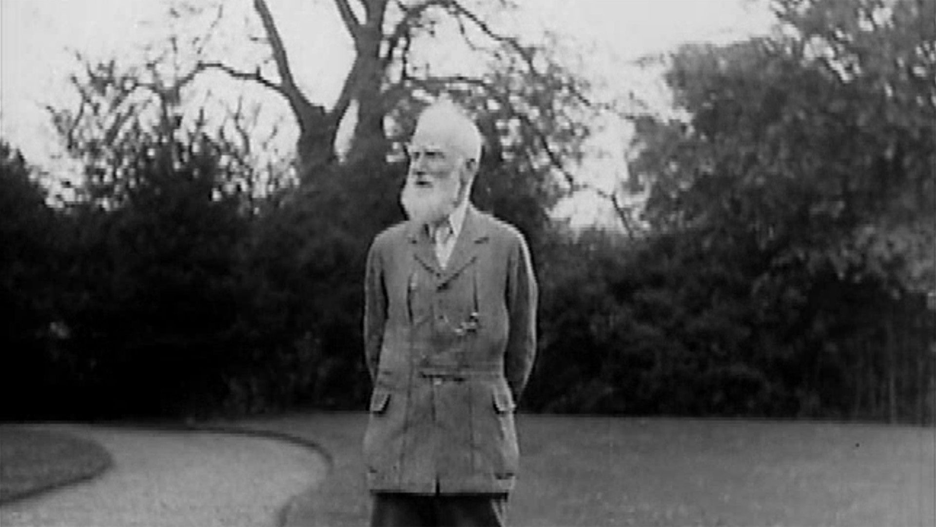 Shaw Talks for Movietone News