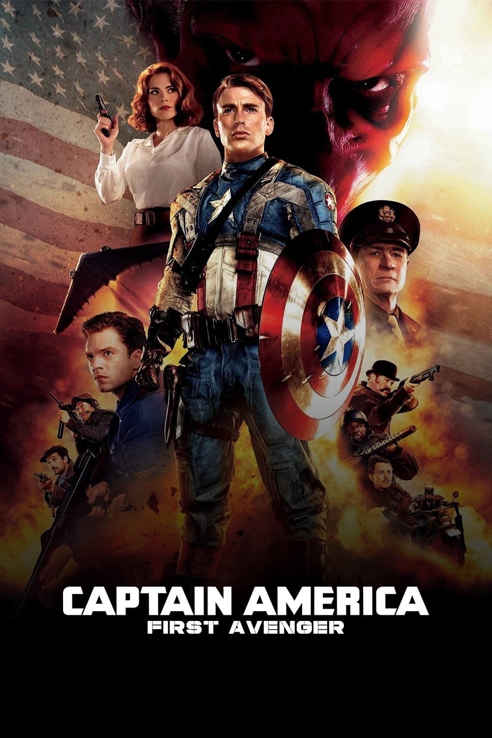 Affiche du film Captain America : First Avenger