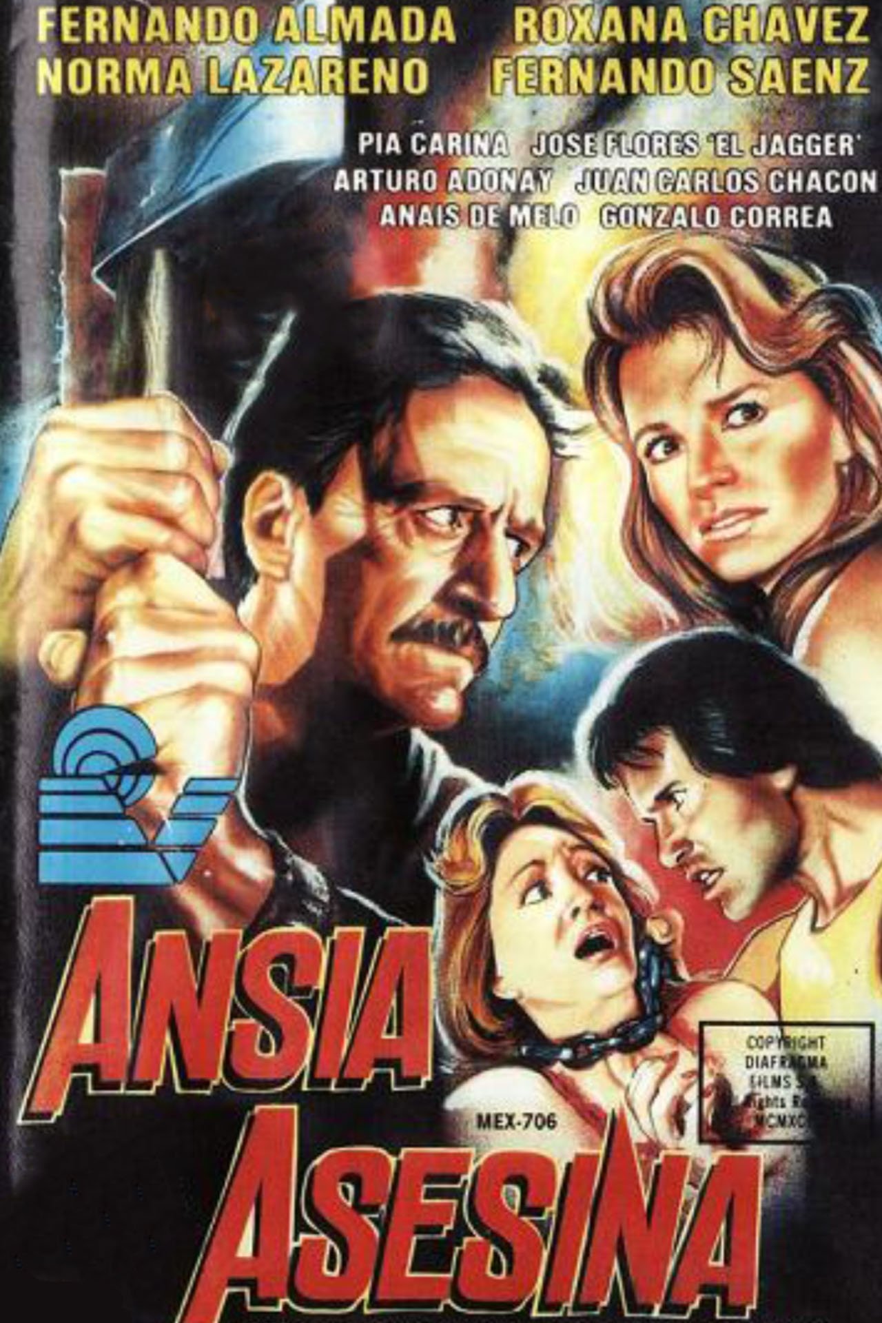 Poster de Ansiedad Asesina