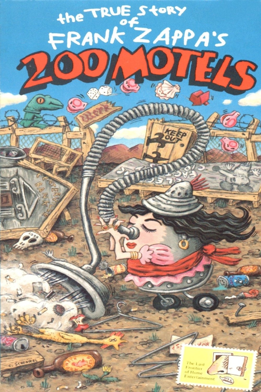Poster de The True Story of Frank Zappa's 200 Motels