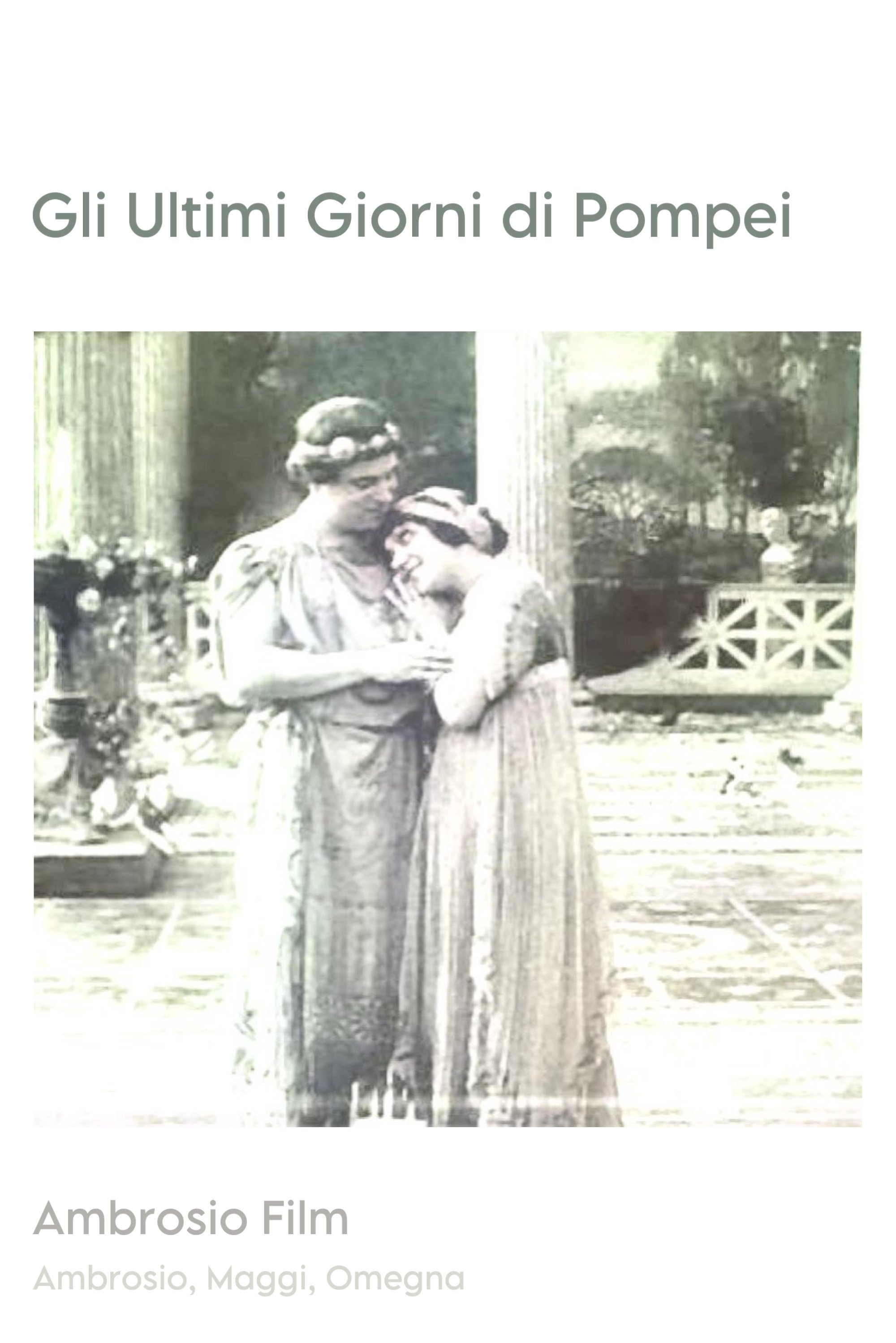 Poster de Gli ultimi giorni di Pompei