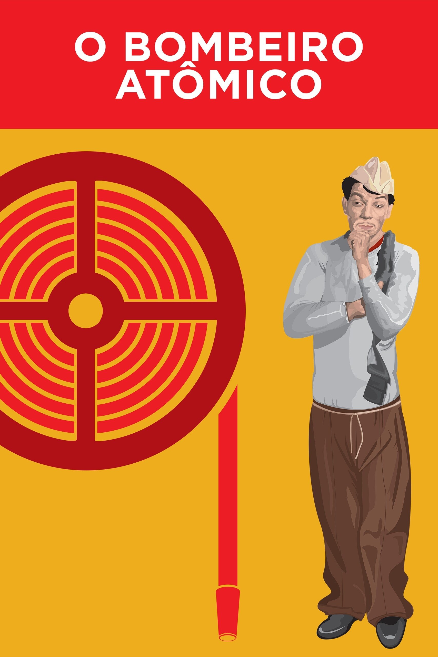 Poster de Bombeiro Atômico