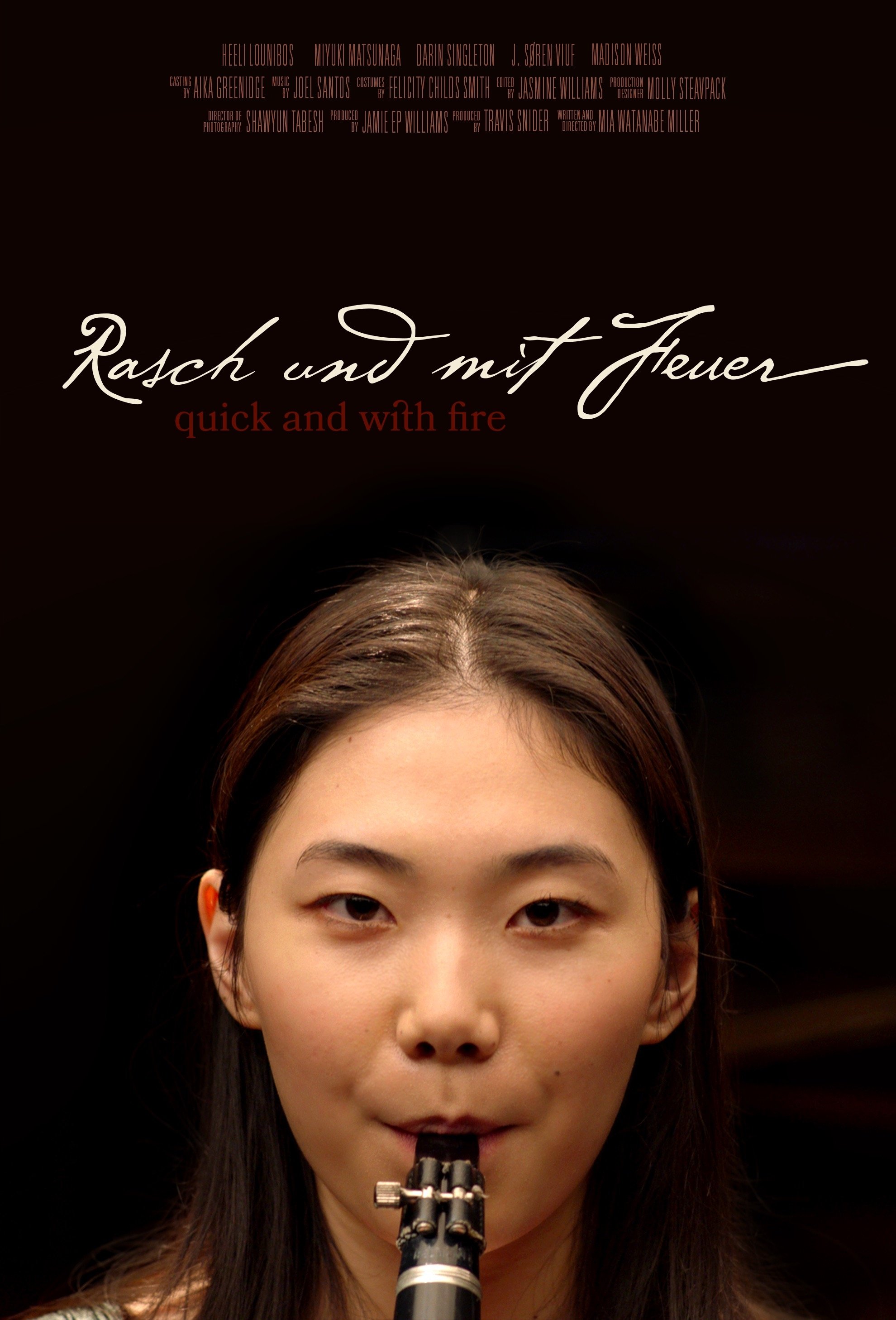 Poster de Rasch und mit Feuer