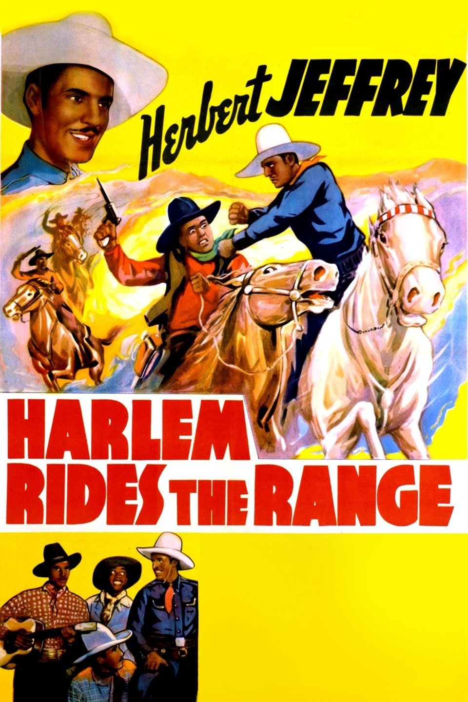 Poster de Harlem Rides the Range