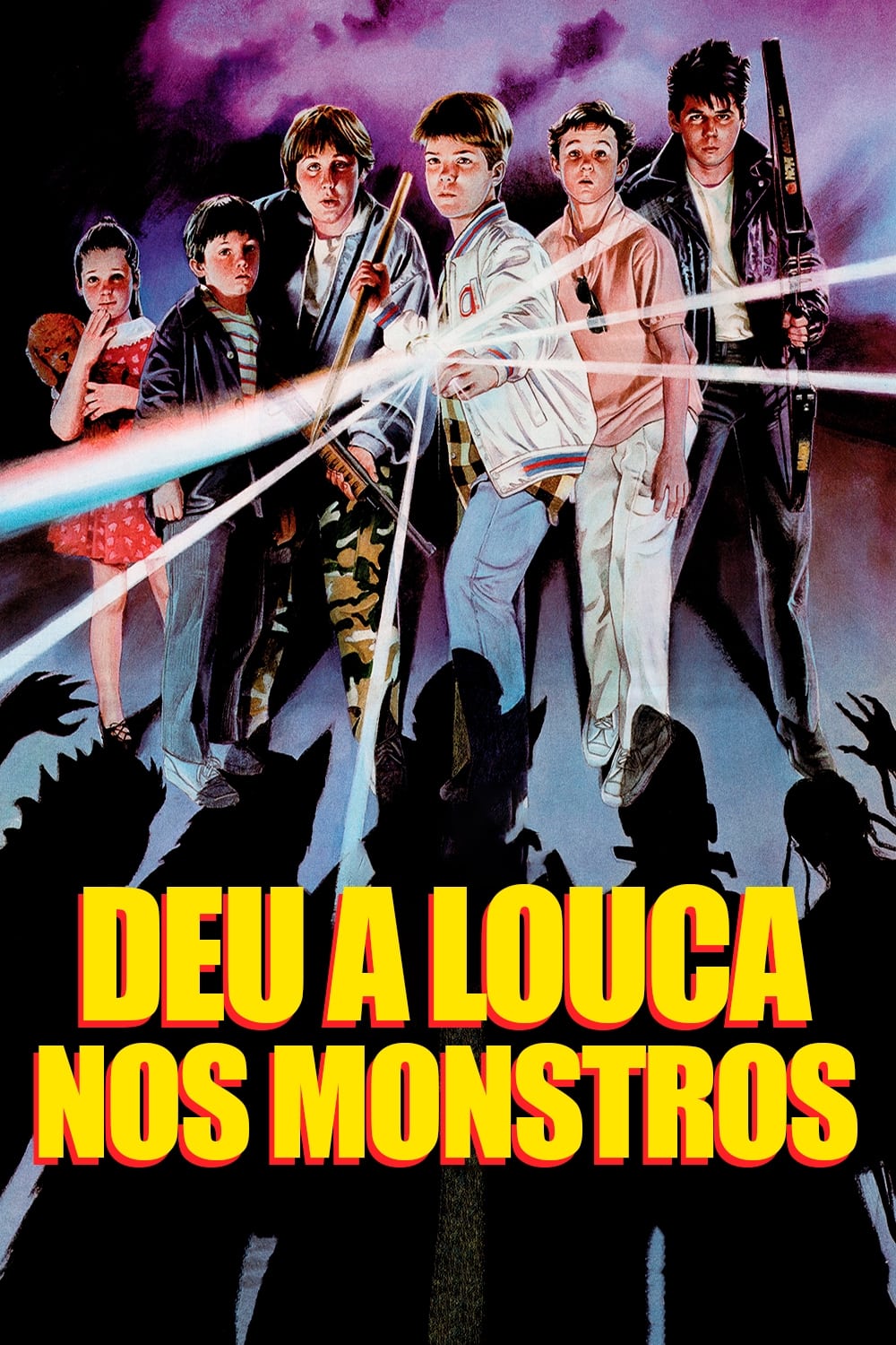 Poster de Deu a Louca nos Monstros