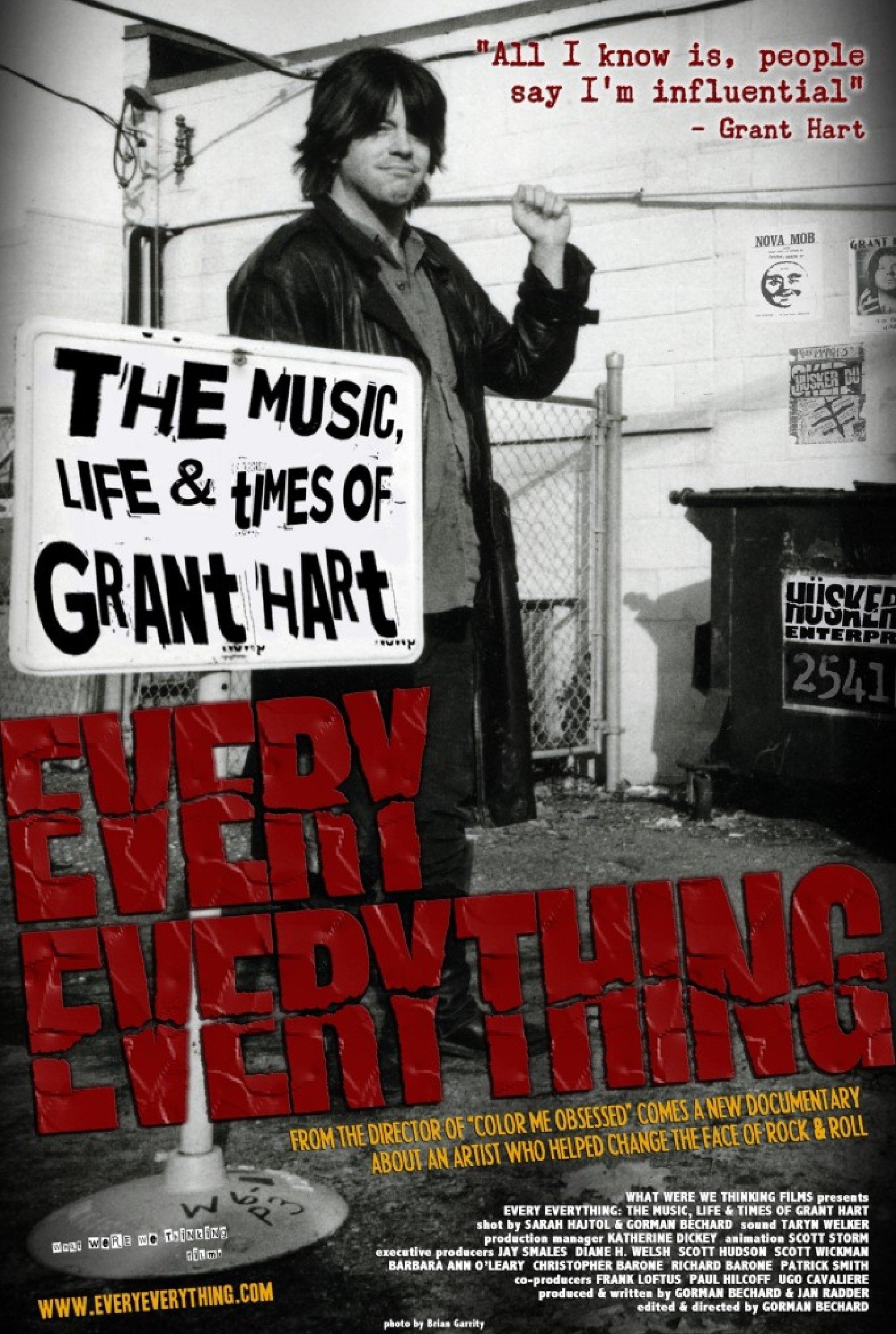 Affiche du film Every Everything: The Music, Life & Times of Grant Hart