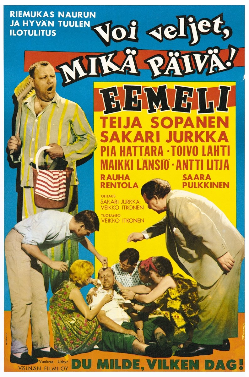Poster de Voi veljet, mikä päivä!