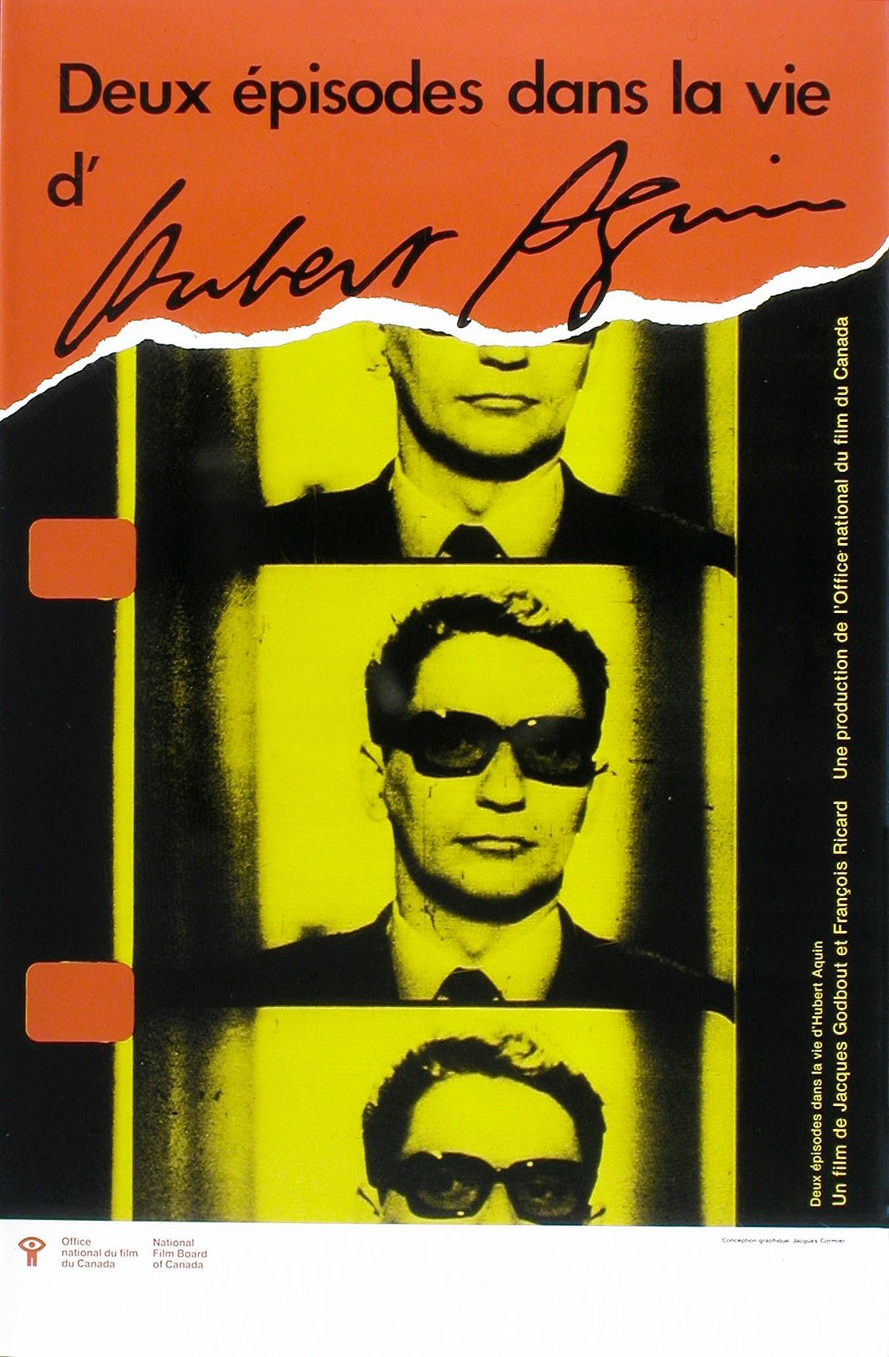 Poster de Deux épisodes dans la vie d'Hubert Aquin