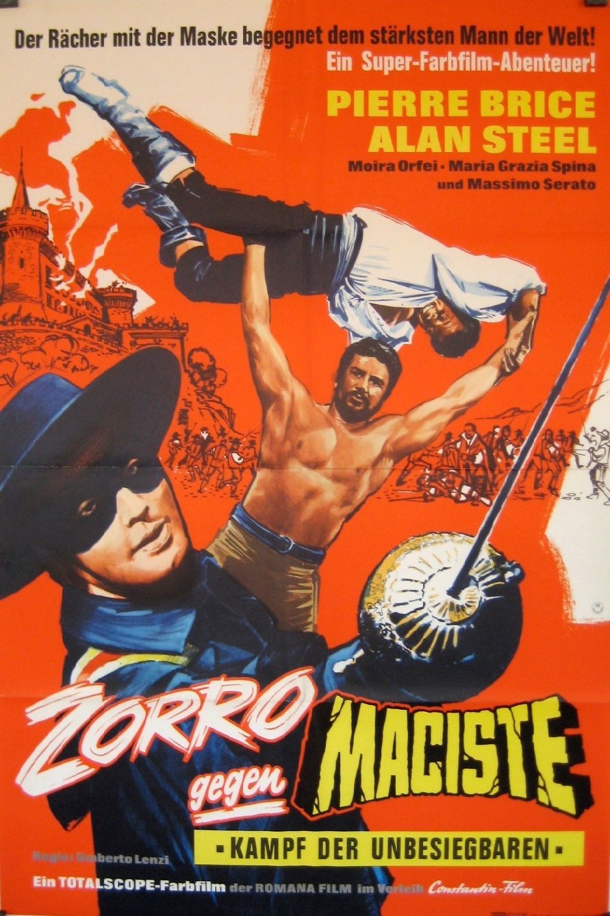 Poster de Zorro contra Maciste