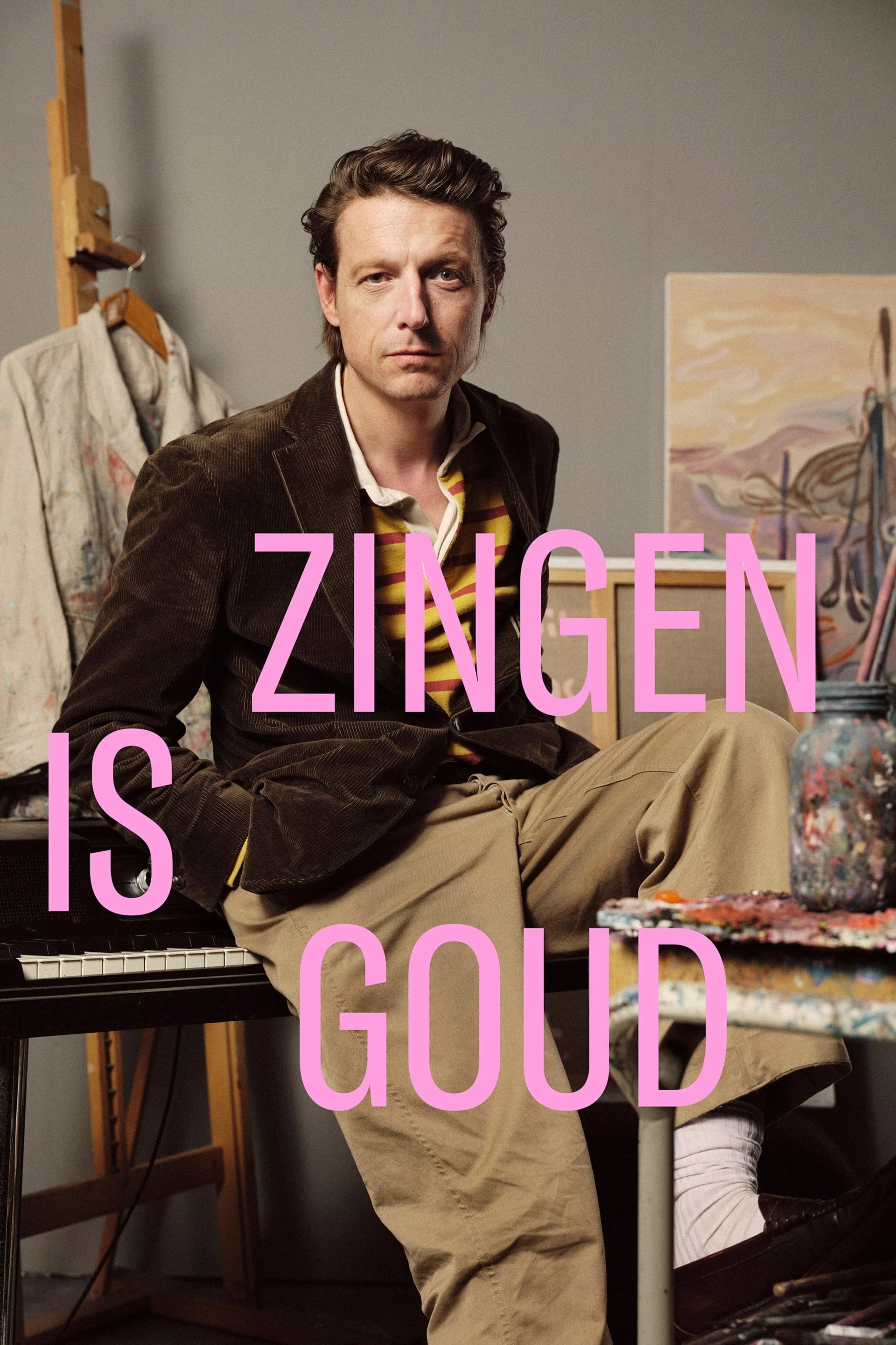 Poster de Zingen is goud