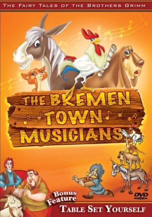 Poster de The Fairy Tales of the Brothers Grimm: The Bremen Town Musicians / Table Set Yourself