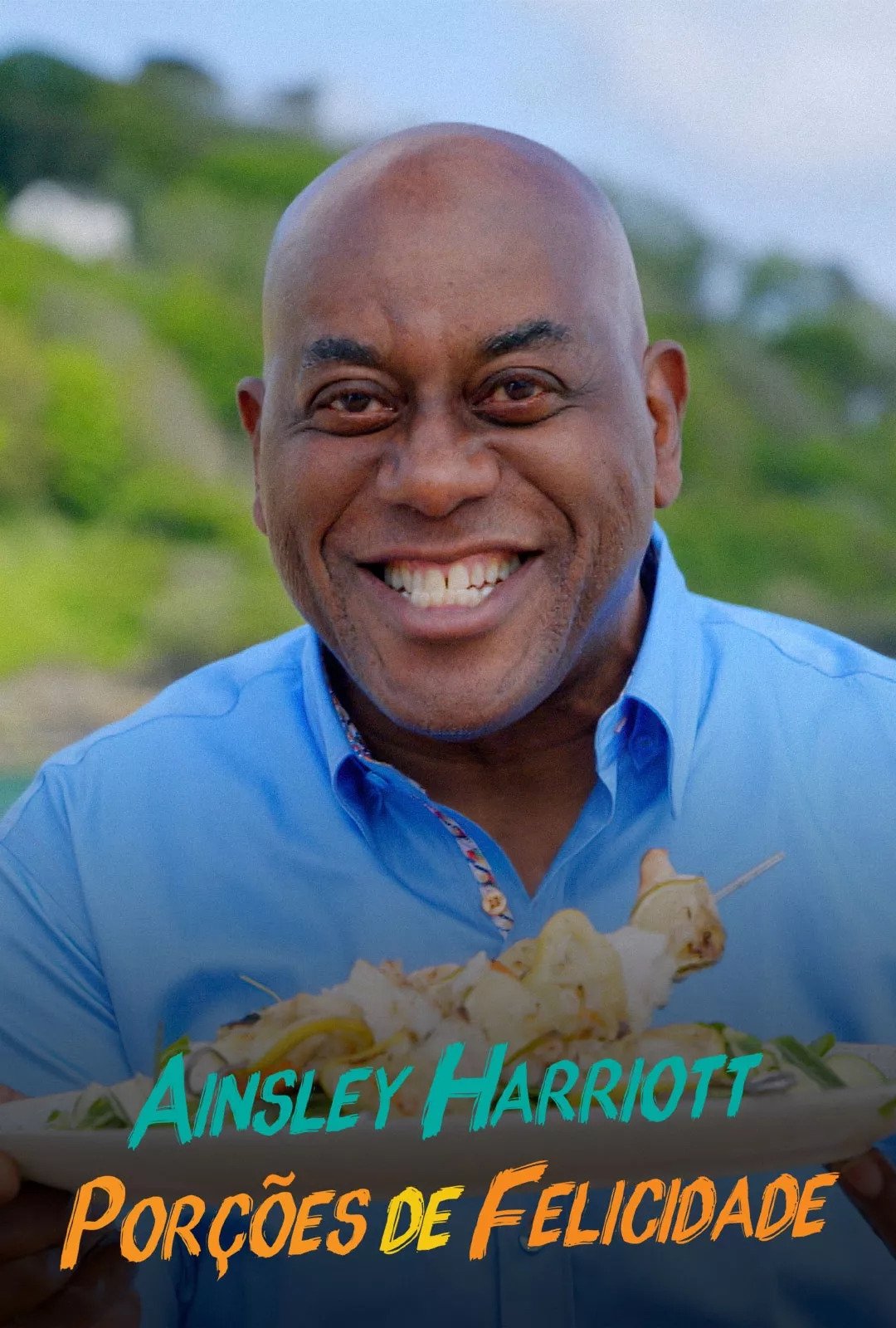 Poster de Ainsley Harriott: Porções de Felicidade