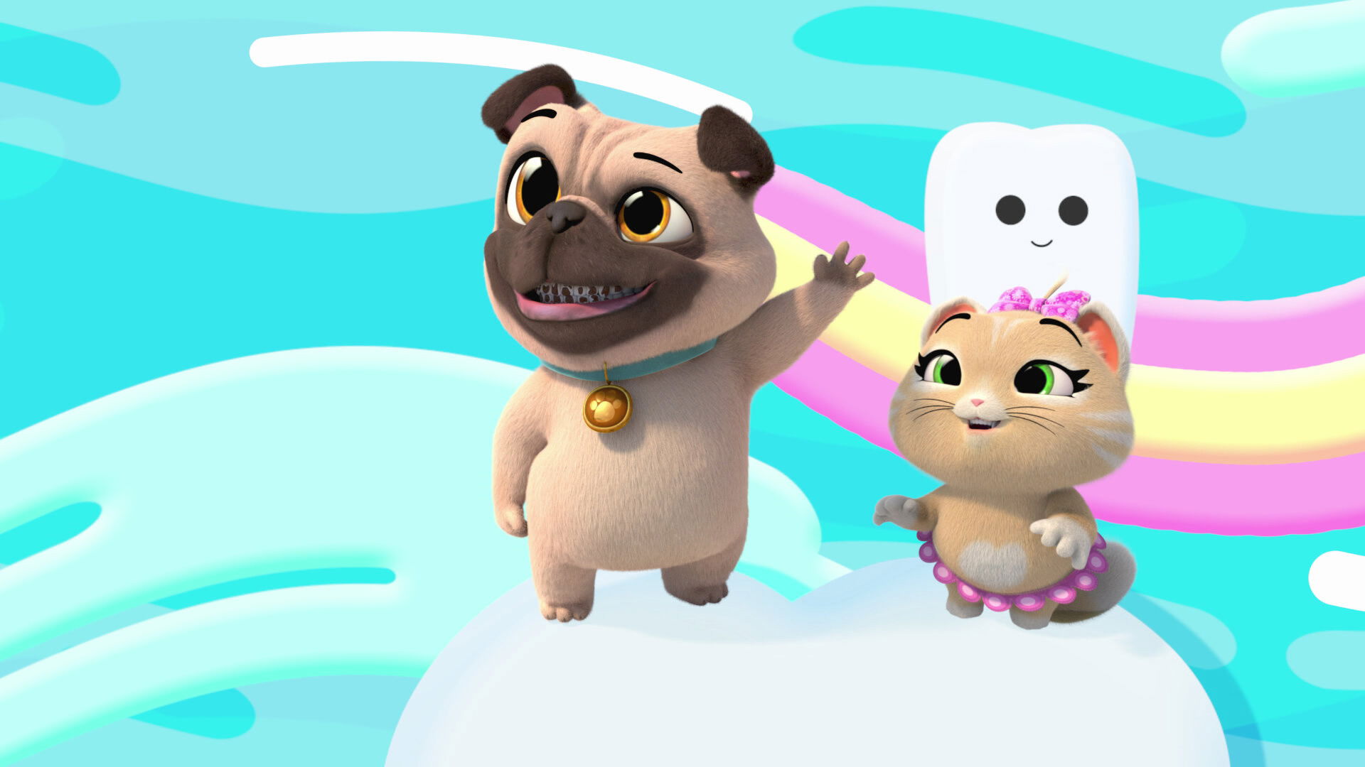 Pilou and her loose tooth