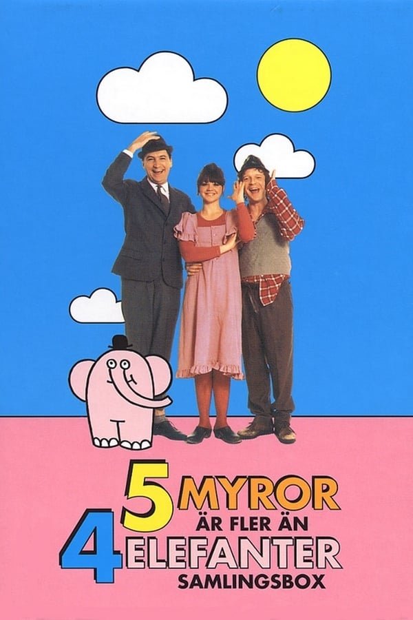 Poster de Fem myror är fler än fyra elefanter