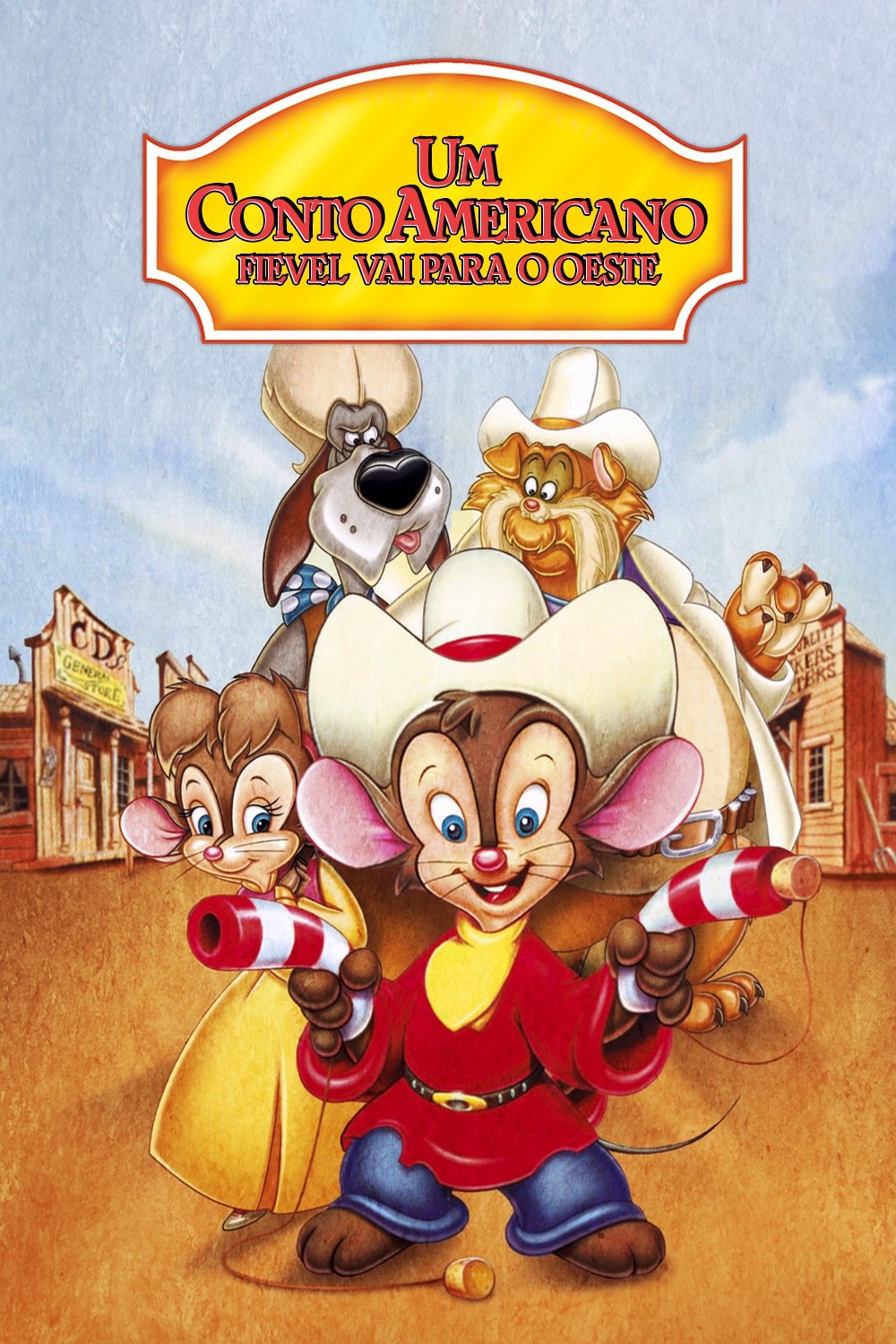 Poster de Um Conto Americano: Fievel Vai para o Oeste