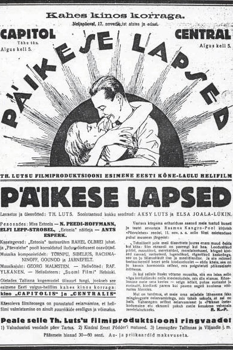 Poster for The Children of the Sun