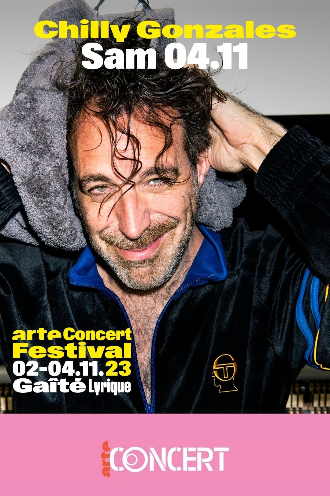 Poster de Chilly Gonzales ARTE Concert Festival 2023
