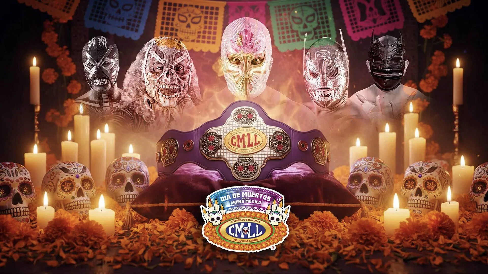 CMLL Dia De Muertos Viernes Espectacular