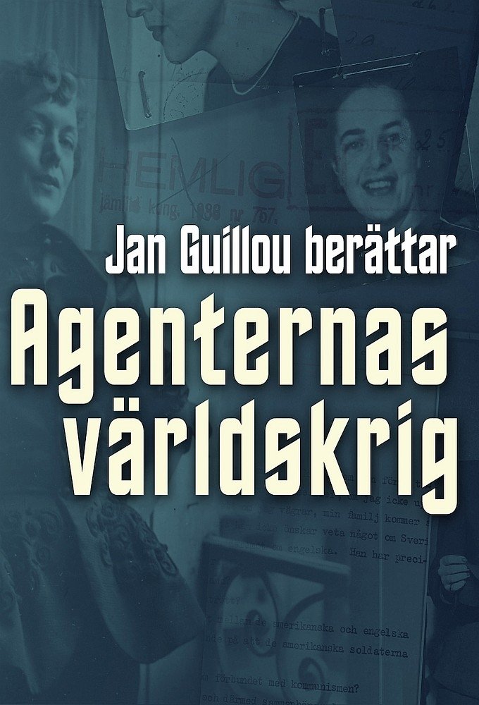 Poster de Agenternas världskrig - Jan Guillou berättar