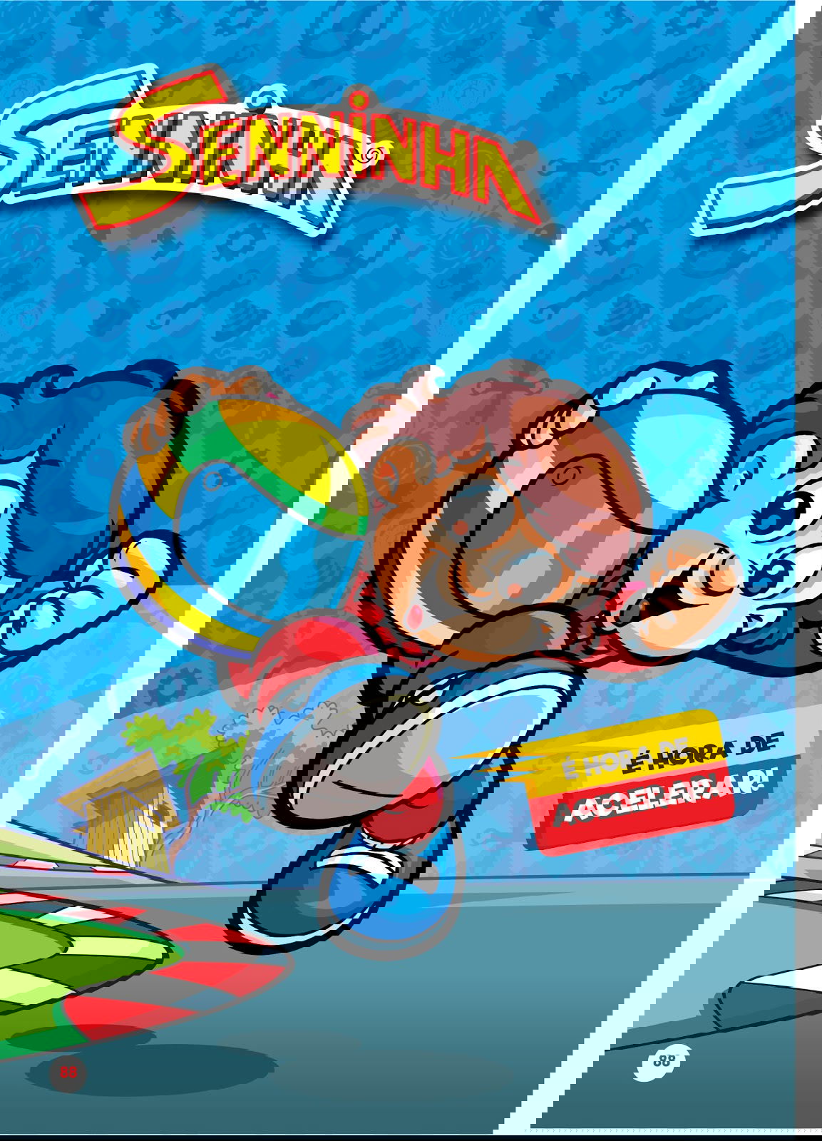 Poster de Senninha na Pista Maluca
